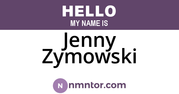 Jenny Zymowski