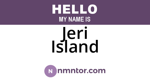 Jeri Island