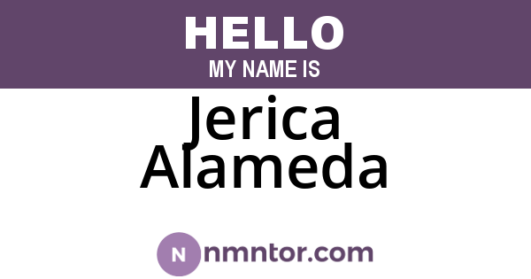 Jerica Alameda