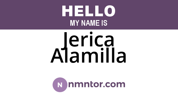 Jerica Alamilla