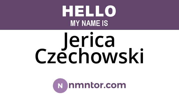Jerica Czechowski