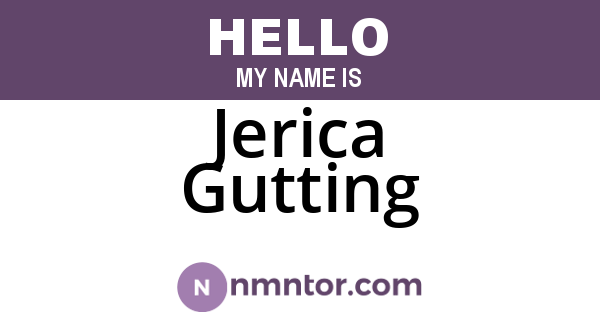Jerica Gutting