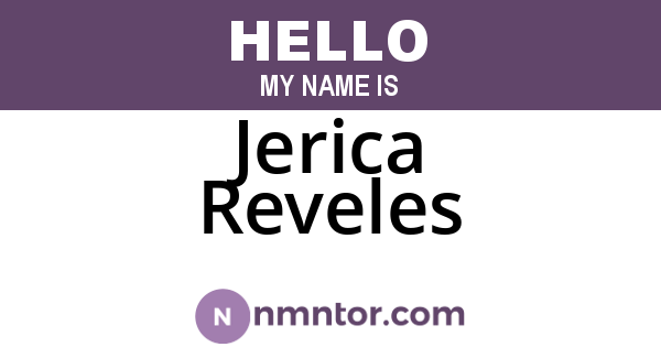 Jerica Reveles