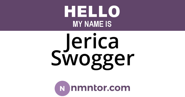 Jerica Swogger