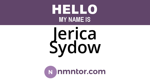 Jerica Sydow