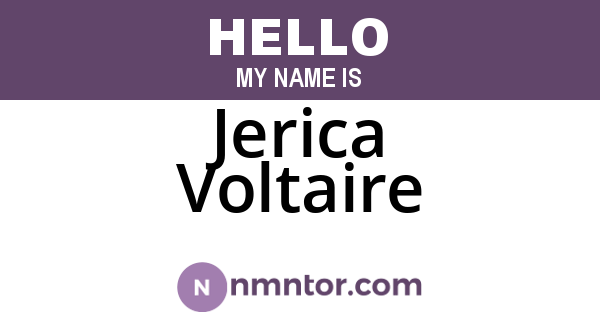 Jerica Voltaire