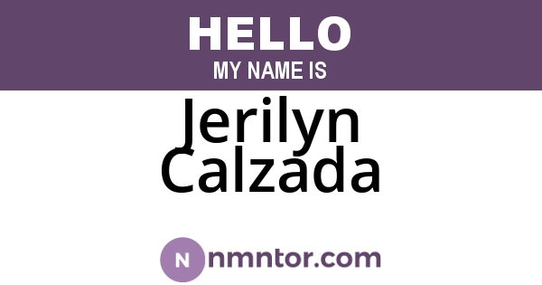 Jerilyn Calzada