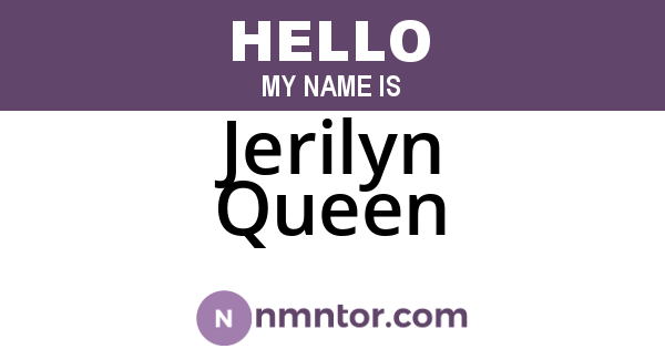 Jerilyn Queen