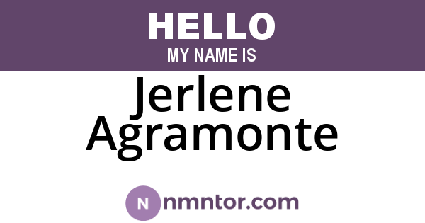 Jerlene Agramonte