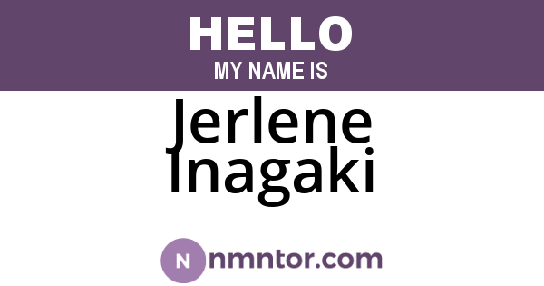 Jerlene Inagaki