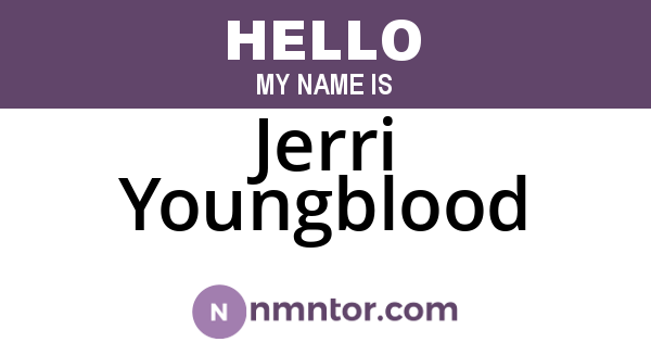 Jerri Youngblood
