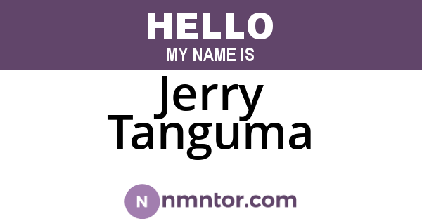 Jerry Tanguma