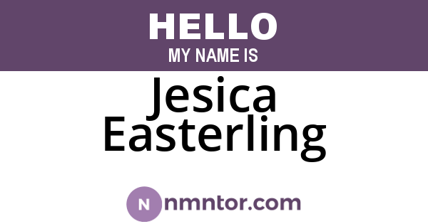 Jesica Easterling