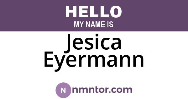Jesica Eyermann