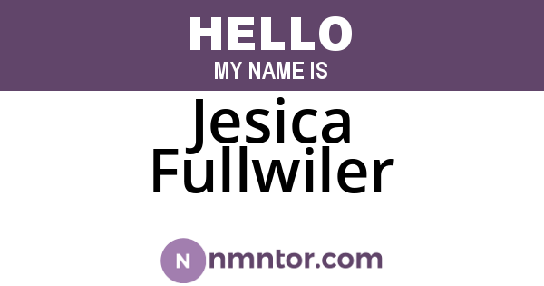 Jesica Fullwiler