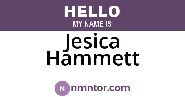 Jesica Hammett