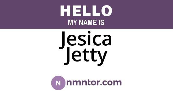 Jesica Jetty