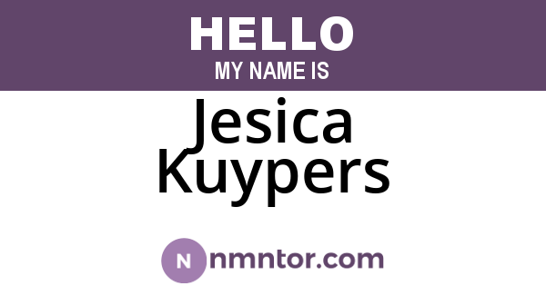 Jesica Kuypers