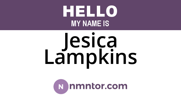 Jesica Lampkins