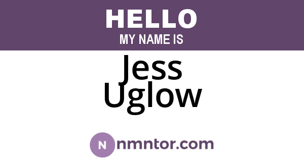 Jess Uglow