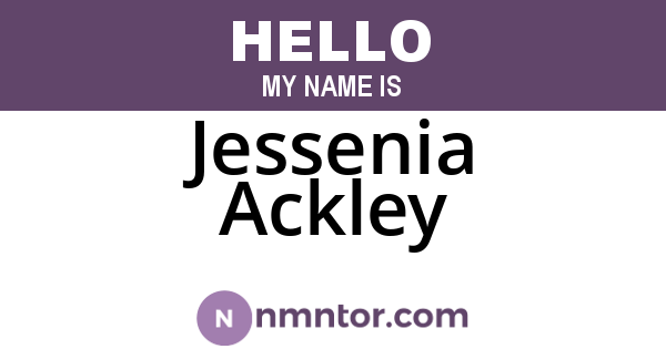 Jessenia Ackley