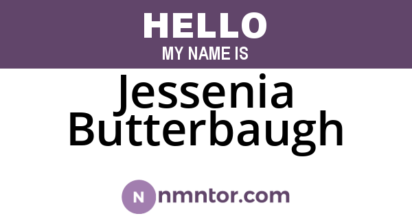 Jessenia Butterbaugh