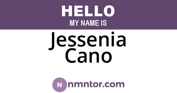 Jessenia Cano