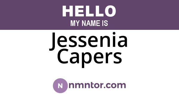 Jessenia Capers