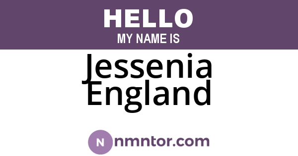 Jessenia England