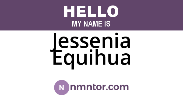 Jessenia Equihua