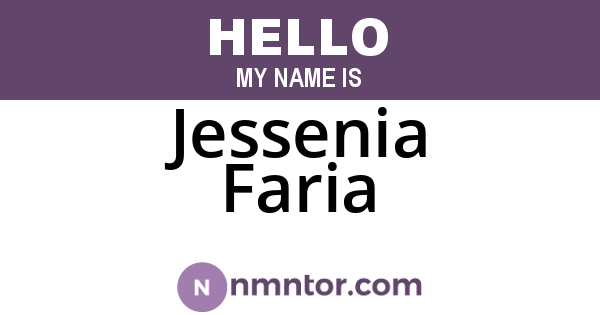 Jessenia Faria