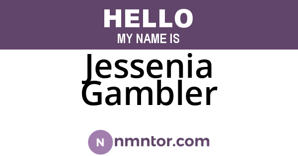 Jessenia Gambler