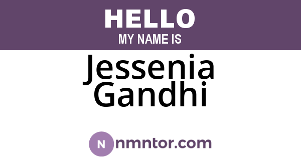 Jessenia Gandhi