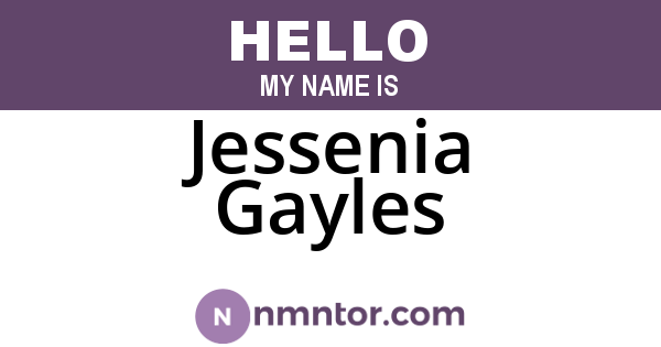 Jessenia Gayles