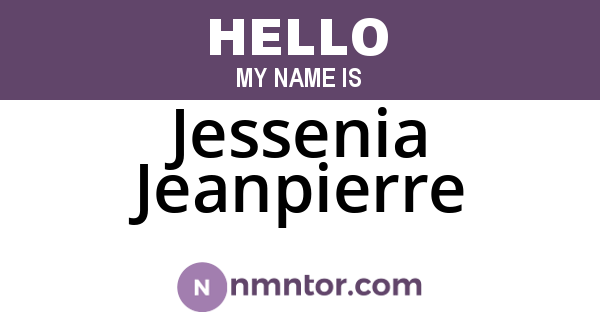Jessenia Jeanpierre