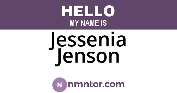 Jessenia Jenson