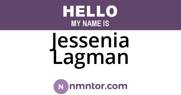 Jessenia Lagman