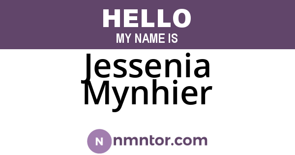 Jessenia Mynhier