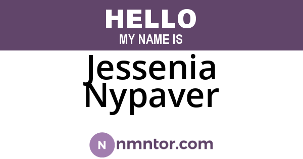 Jessenia Nypaver