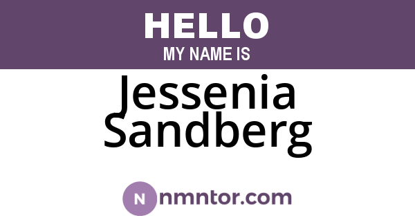 Jessenia Sandberg