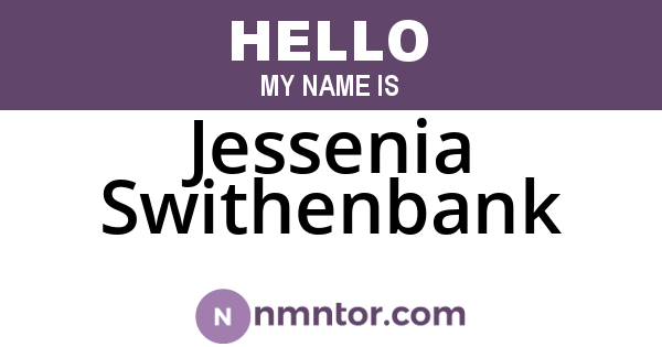 Jessenia Swithenbank