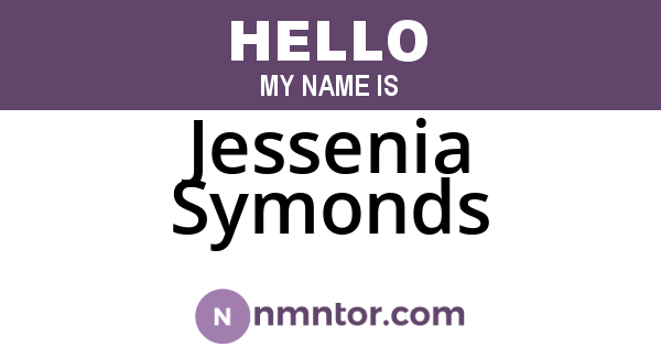 Jessenia Symonds