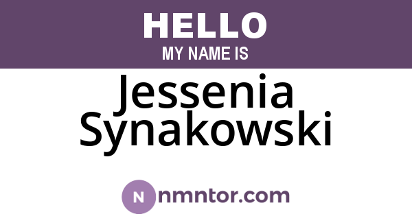 Jessenia Synakowski