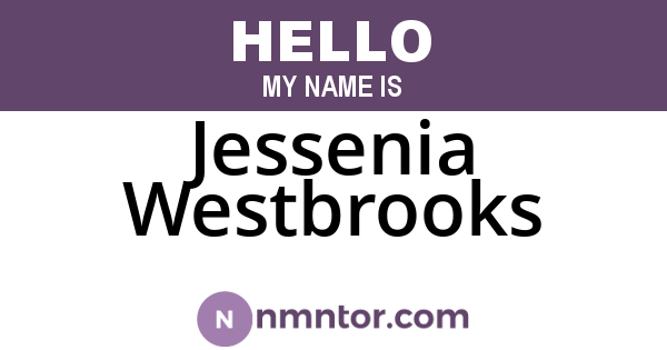 Jessenia Westbrooks