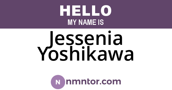 Jessenia Yoshikawa