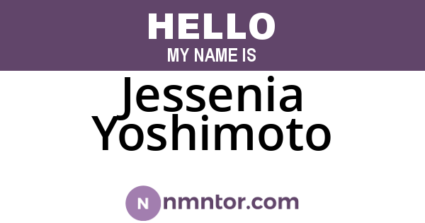 Jessenia Yoshimoto
