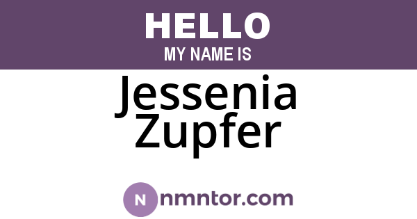 Jessenia Zupfer