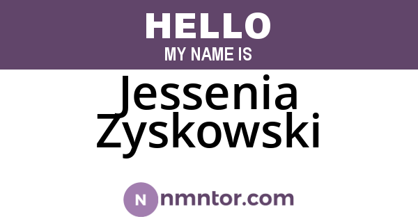 Jessenia Zyskowski