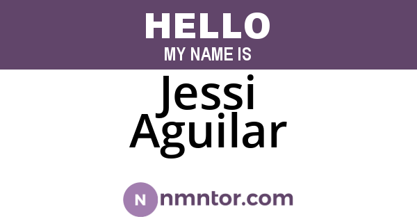 Jessi Aguilar
