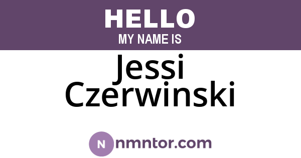 Jessi Czerwinski